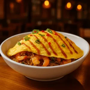 Arroz chaufa camaron