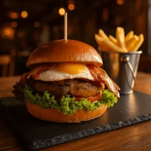 Hamburguesa La Gringa